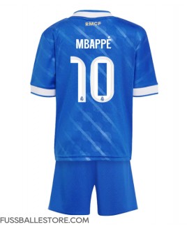 Günstige Real Madrid Kylian Mbappe #10 3rd trikot Kinder 2025-26 Kurzarm (+ Kurze Hosen)